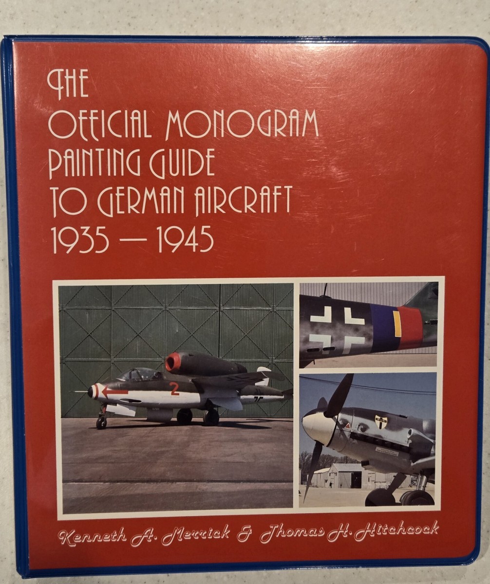 Luftwaffe Camouflage Markings 1933 1945 Vol 1 & 2 Plus Monogram
