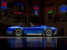 Ford Sheby Cobra Race Car 1 Custom Built Metal 18 Model 12 Vintage 24 Classic