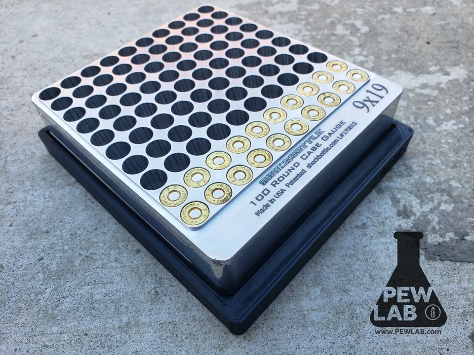 Botella de choque elevadora Hundo Case Gauge 9 mm 38 SC Foto 3 de 4