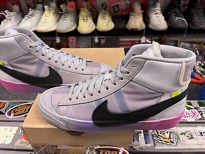Nike Off White Serena Williams Blazer Mid Queen 2018 Size 10.5 Used Grey  Trainer