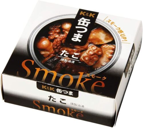 Comida Enlatada Pulpo KANTSUMA Humo Aceite Conservado Preparado Snack Japonés 50 g - Imagen 21 de 32