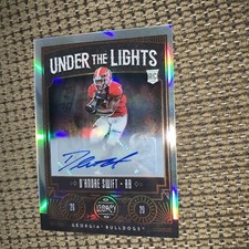 2020 Panini Legacy - Under the Lights Silver #UL-DS D'Andre Swift (RC)