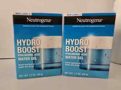 2X-Neutrogena Hydro Boost Hyaluronic Acid Hydrating Water Gel, 1.7 Oz Each