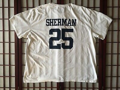 Seattle Seahawks NFL Football White Graphic Super Bowl XLIX T Shirt Men  Size 5XL