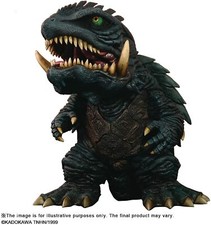 NEW X-PLUS Deforeal Gamera 1999 Figure General ver. Gamera 3 Revenge of Iris