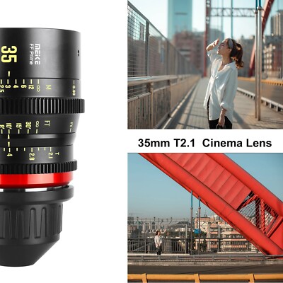 MEIKE FF Prime 35mm T2.1 Cine Lens Full Frame for Canon RF/EF Sony