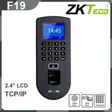 ZKTeco F19 TCP/IP Fingerprint Card Reader Security Access Control System