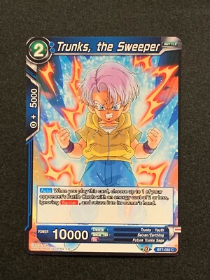 Dragonball Super: Trunks, the Sweeper BT7-032 C - Blau