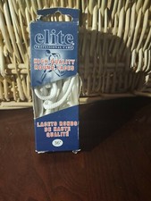 Elite High Quality Round Laces White 36"