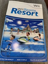 Wii Sports Resort - Nintendo Instruction Booklet Manual ONLY - NOTHING ELSE
