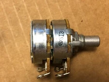 New Alpha 500k ohm Stereo Potentiometer Guitar Amp Linear Taper Pot (Qty Avail)
