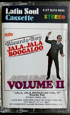 Ricardo Ray- Jala Jala Boogaloo Vol. II- Rare Latin Soul Cassette- Exc ...