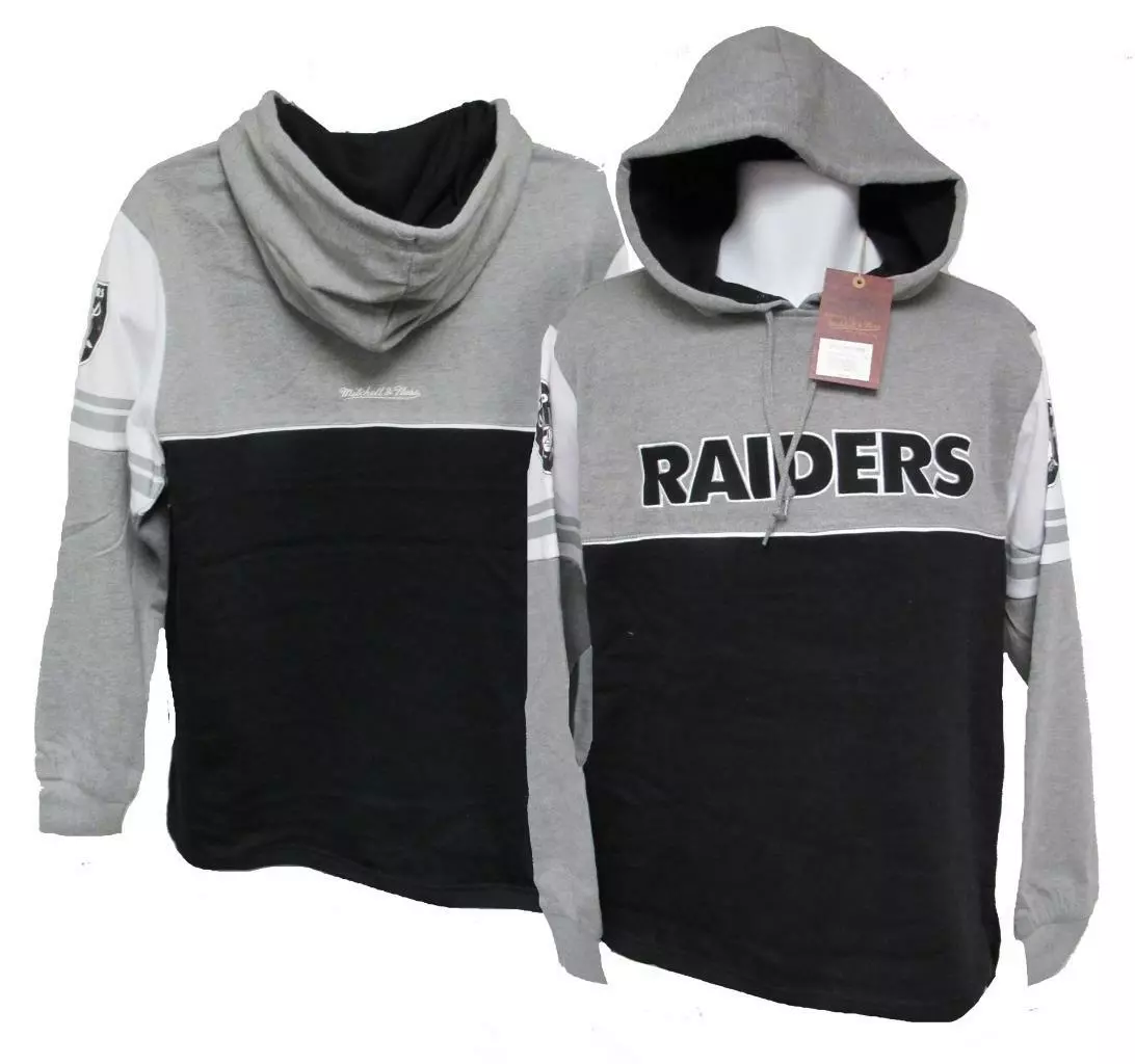 Mitchell and online ness raiders hoodie