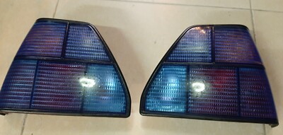 vw mk2 golf 2 hella blue tail lens set | eBay