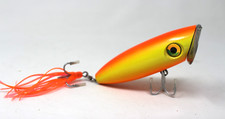 Lemire's Plugworks Fishing Lure Sea Fly 5 In Orange Yellow