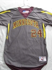 RIPON ATHLETICS Men’s MINNESOTA GOPHERS Baseball Jersey Sz L DYFUZE Made USA