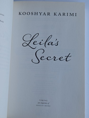 Leila's Secret by Kooshyar Karimi Paperback GC PreOwned Memorials - Foto 7 di 11