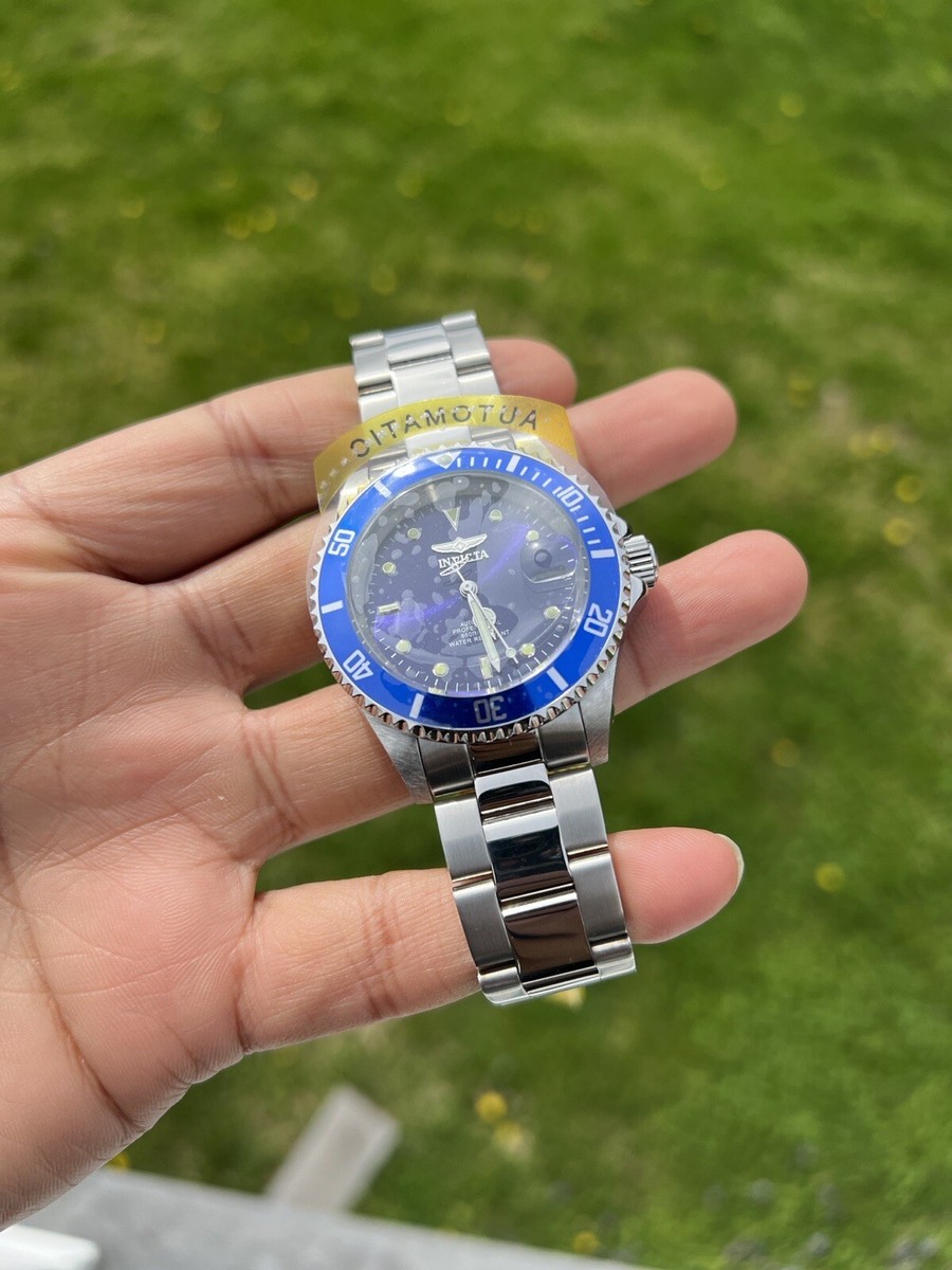 INVICTA Pro Diver Blue Dial Stainless Steel automatic Men