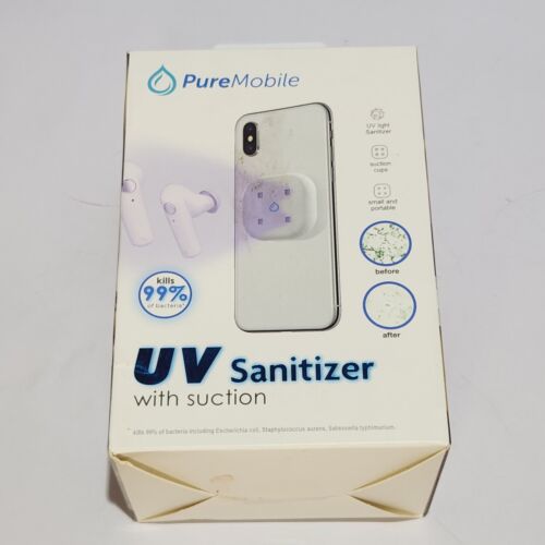 Pure Mobile UV Sterilizer With Suction For Phone Kills 99% of Viruses & Bacteria - Picture 1 of 5