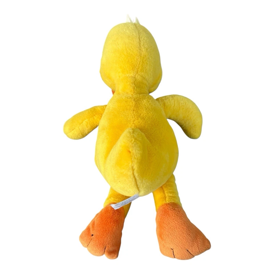 Florett Textil Ente gelb Stofftier Kuscheltier Aldi 33 cm Schlenker Plüschtier - Bild 3 von 4