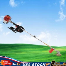 26 cc Weed Wacker Gas Powered String Trimmer/Edger Brush Cutter Lawn Mower 650W