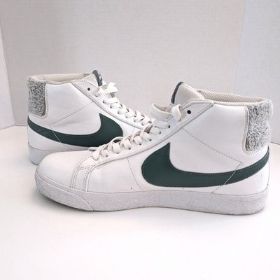 New Nike SB Zoom Blazer Mid - White Bicoastal Green Men Size 11.0 CJ6983-100