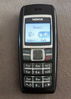  Nokia 1600 Modell RH-64 in schwarz Top Zustand  