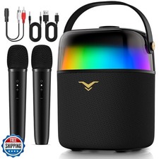 Karaoke Machine for Adults and Kids, Portable Bluetooth Speaker 8