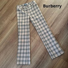 BURBERRY BLUE LABEL Nova Check Womens Pants Size 34 Rare Item