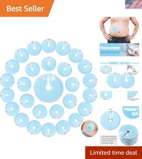 Soft and Absorbent Feeding Tube Pads - 28 Packs of 3-Inch G Tube Button Covers