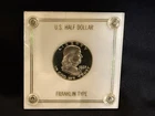 1963 50C (Proof) Franklin Half Dollar Silver Capitol Holder  Case-90% SILVER