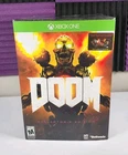 Doom: Collector's Edition Microsoft Xbox One 2016 Statue - Pre-owned - COMPLETE