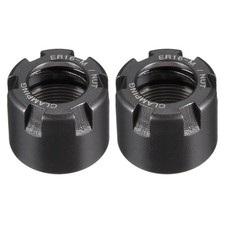 2pcs Clamping ER16M Collet Clamping Nuts for CNC Milling Chuck Holder Lathe