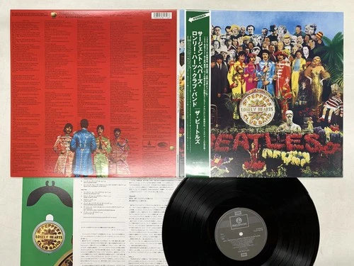 The Beatles Sgt. Pepper's Lonely Hearts Club Band Japan LP OBI [97490ER]