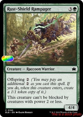 Rust-Shield Rampager [Magic BLB - 190] Foil