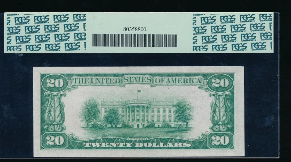 AC 1929 $20 FRBN Chicago PCGS 66 PPQ Fr 1870-G - Image 2 of 2