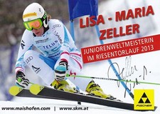 Lisa-Maria ZELLER - Österreich, Gold Jun.-WM...