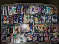 Dragon Ball Super Card Game - 217 Card Lot - Commons, Uncommons, Goku, Gohan DBZ