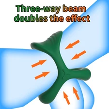 Squeeze Delay Ball Stay Hard Penis Stretcher Ring Male Penis Girth Enhancer Ring