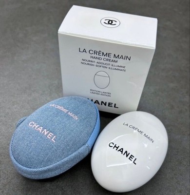 CHANEL Le Crème Main Hand Cream + Denim Pouch Limited Edition Spring 2026 50ml
