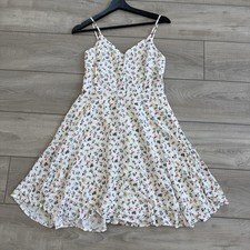 GAP Multicolor Floral Cami Sleeveless Smocked Fit & Flare Dress Womens S