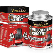 Chemical Vulcanizing Cement, Clear Tire Repair Glue, All Purpose Rubber Cement,