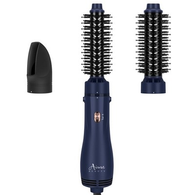 Aima Beauty Blow Dryer Brush Set - 4-In-1 Round Brush Blow Dryer Adds Shine