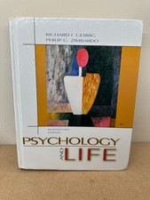 Psychology and Life 17th Edition Richard J. Gerrig Philip G. Zimbardo Textbook