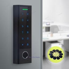 HOMSECUR Waterproof IP66 APP WIFI RFID Access Control Touch Keypad Anti-Vandal