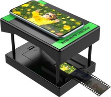 Rybozen 35mm Negative and Slide Scanner, Convert Your Negatives small, Black 