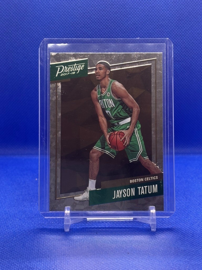 2017-18 Panini Prestige - Micro Etch Rookies Jayson Tatum #3 (RC)