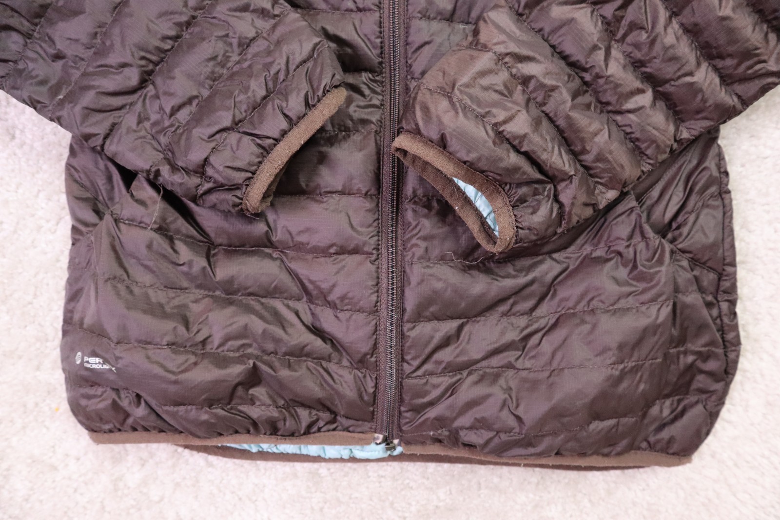 Rab Jacket Womans Small Microlight Down Brown - image 5