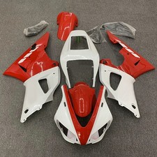 Amotopart Fairing Kit For Yamaha YZF 1000 R1 1998-1999 Red and White