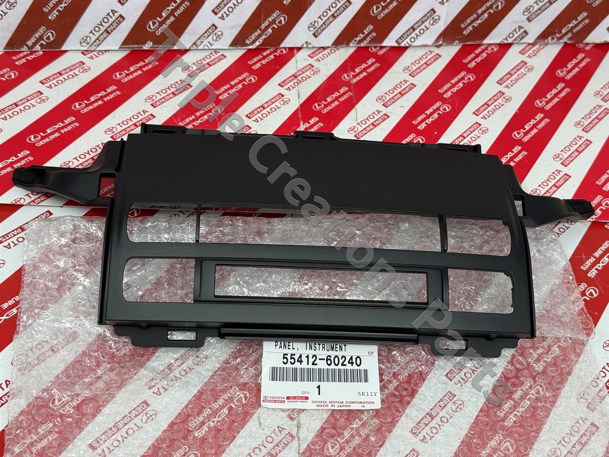 Toyota Genuine 55412-60240 Panel Instrument Cluster Finish Center